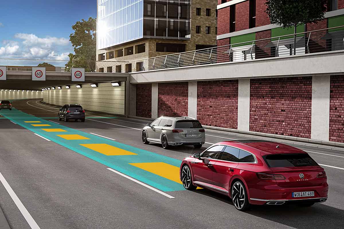 Arteon im Straßenverkehr