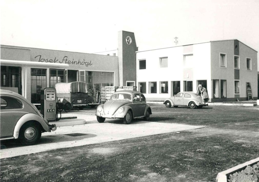 zu sehen ist die historische Tankstelle